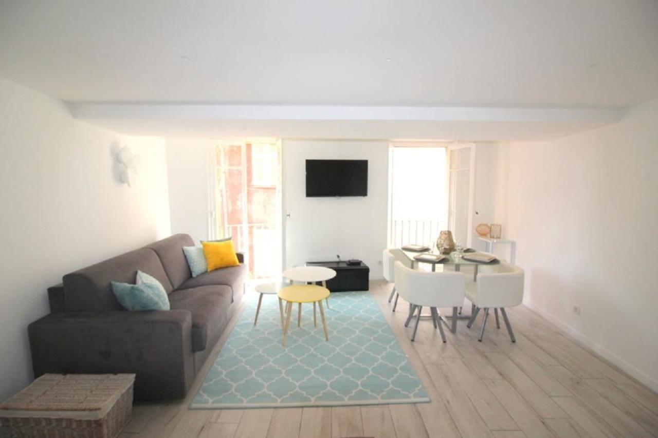 Nice Booking - Atelier Du Vieux Nice Terrasse Bagian luar foto